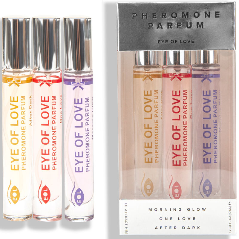 EYE OF LOVE - PERFUME EOL PHR 10 ML SET/3 - MORNING GLOW, ONE LOVE, AFTER DARK