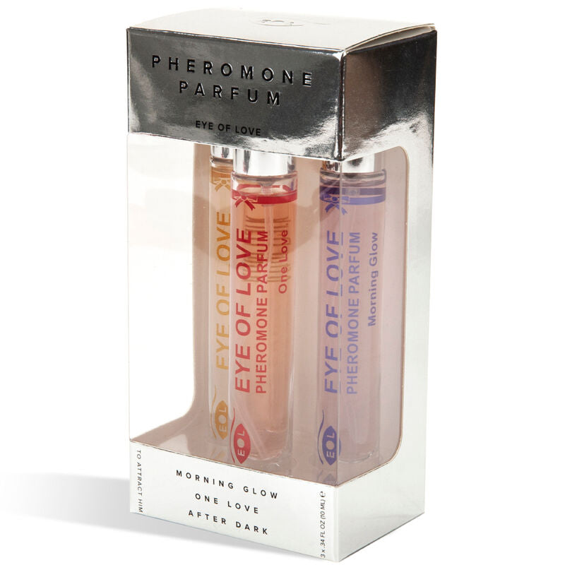 EYE OF LOVE - PERFUME EOL PHR 10 ML SET/3 - MORNING GLOW, ONE LOVE, AFTER DARK