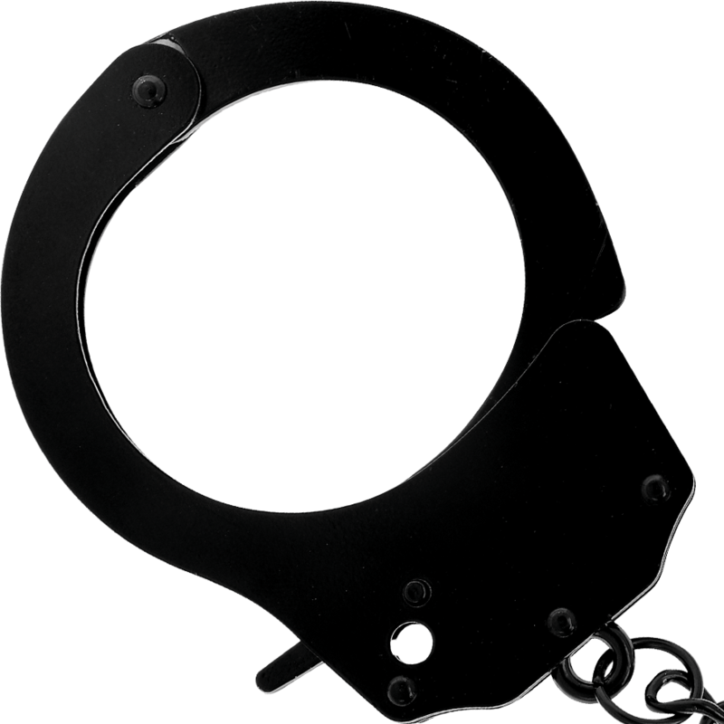 DARKNESS - BLACK HANDCUFFS FOR DARK HANDS