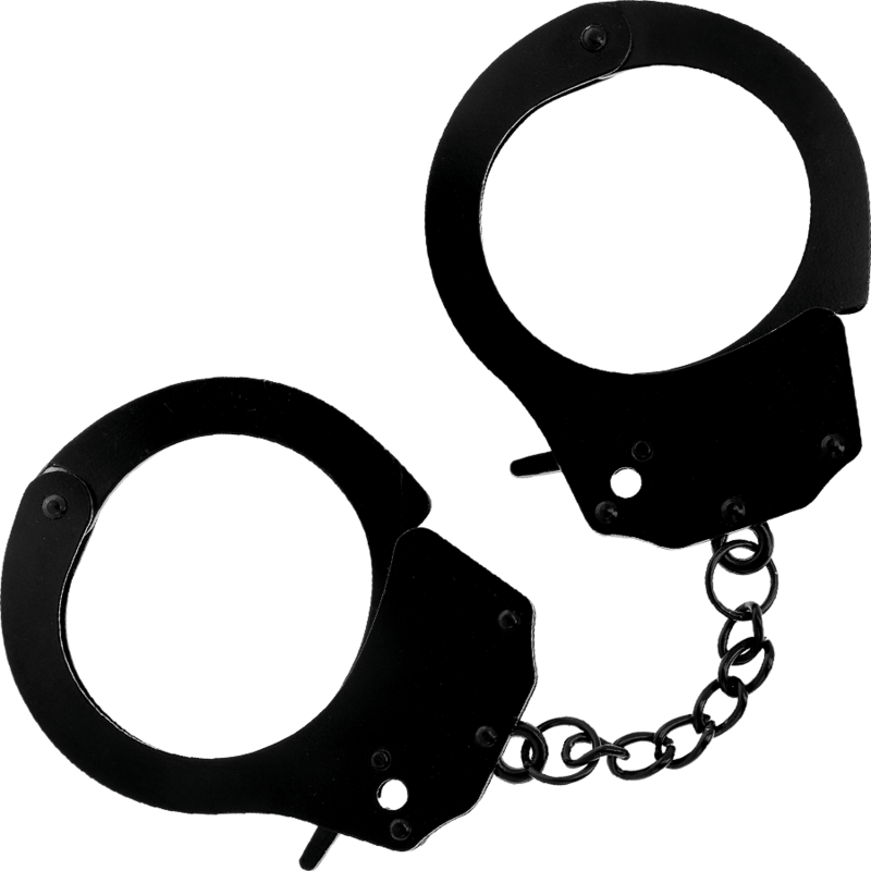 DARKNESS - BLACK HANDCUFFS FOR DARK HANDS