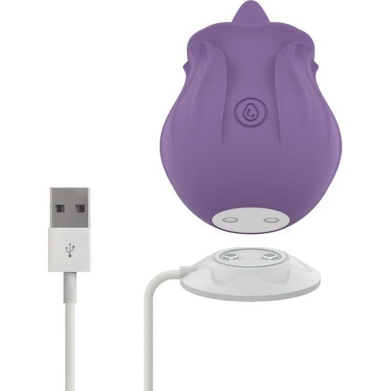 INTENSE - VIOLET CLITORAL STIMULATOR 10 VIBRATIONS LILAC