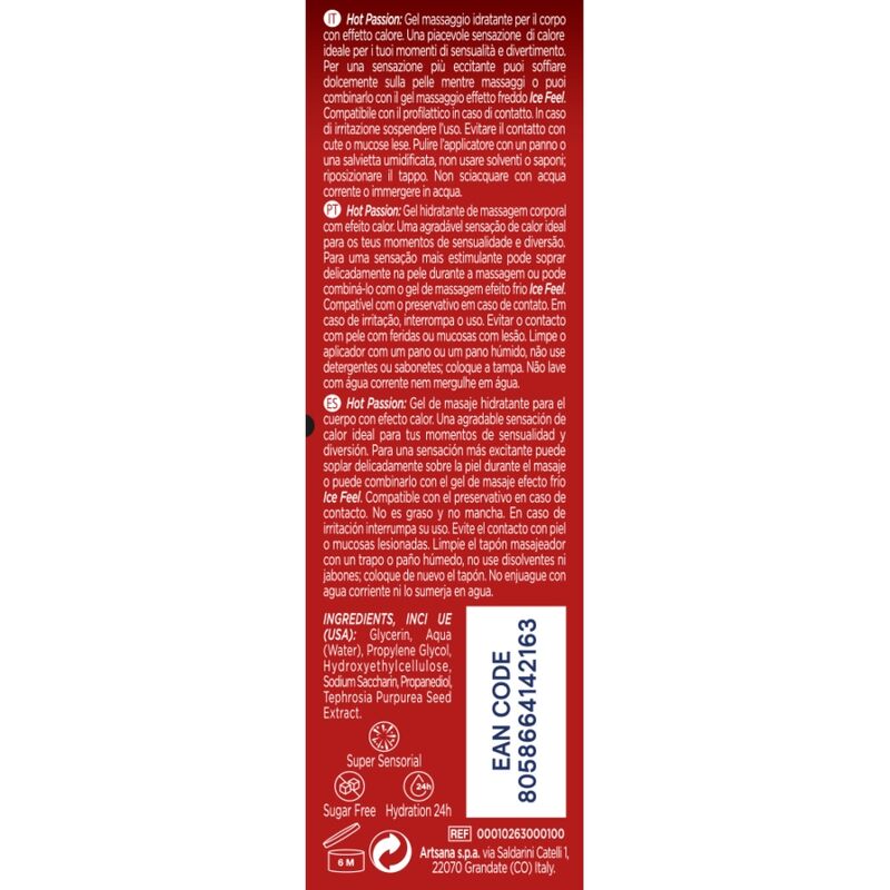 CONTROL - WARM PASSION 3-IN-1 GEL 200ML