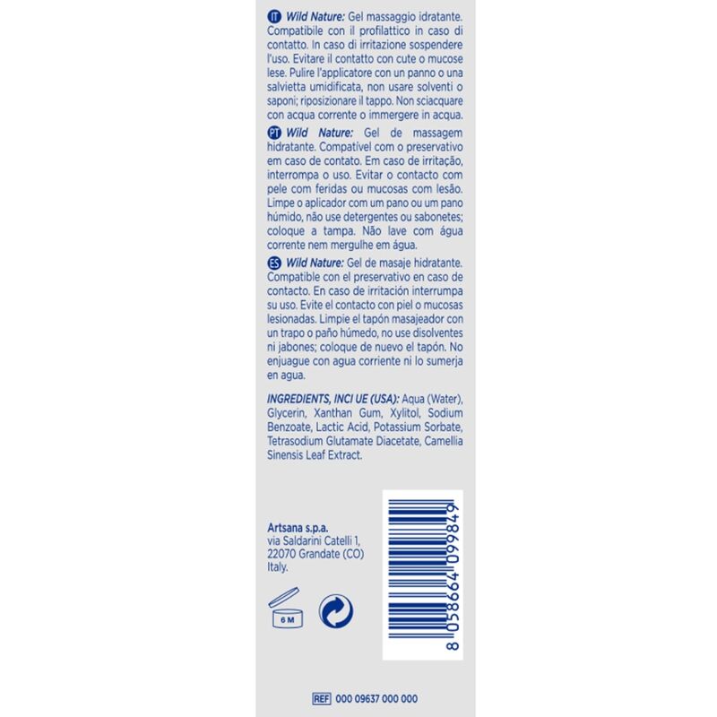 CONTROL - WILD NATURE 3-IN-1 MASSAGE GEL 200 ML