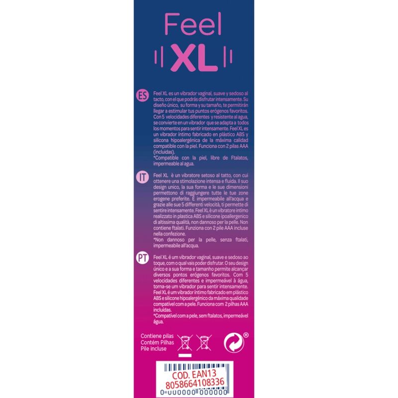 CONTROL - VIBRATING BALL FEEL XL