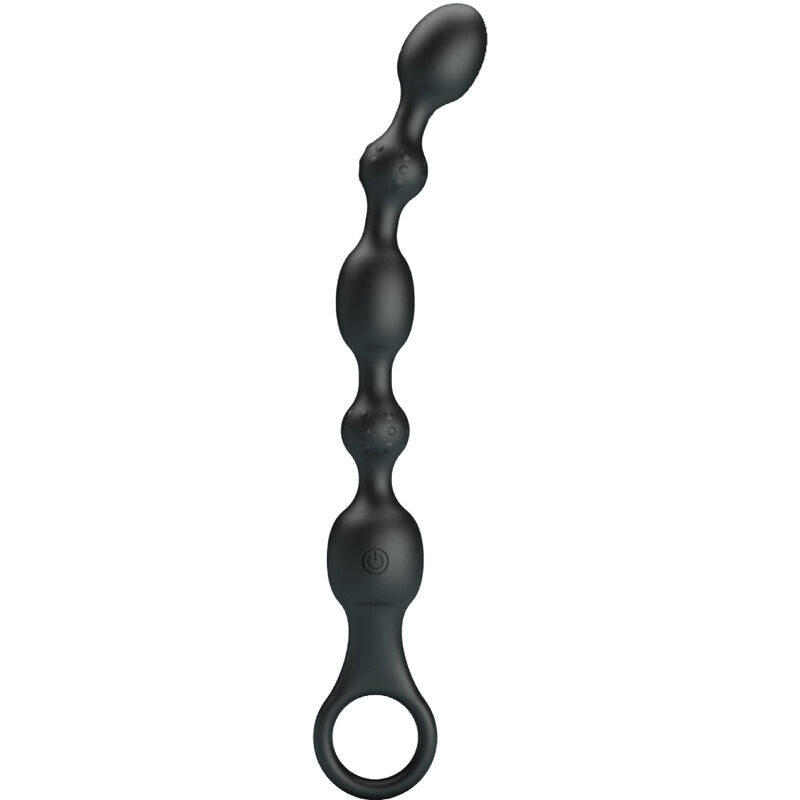 PRETTY LOVE - 10-FUNCTION RECHARGEABLE SILICONE ANAL BEADS