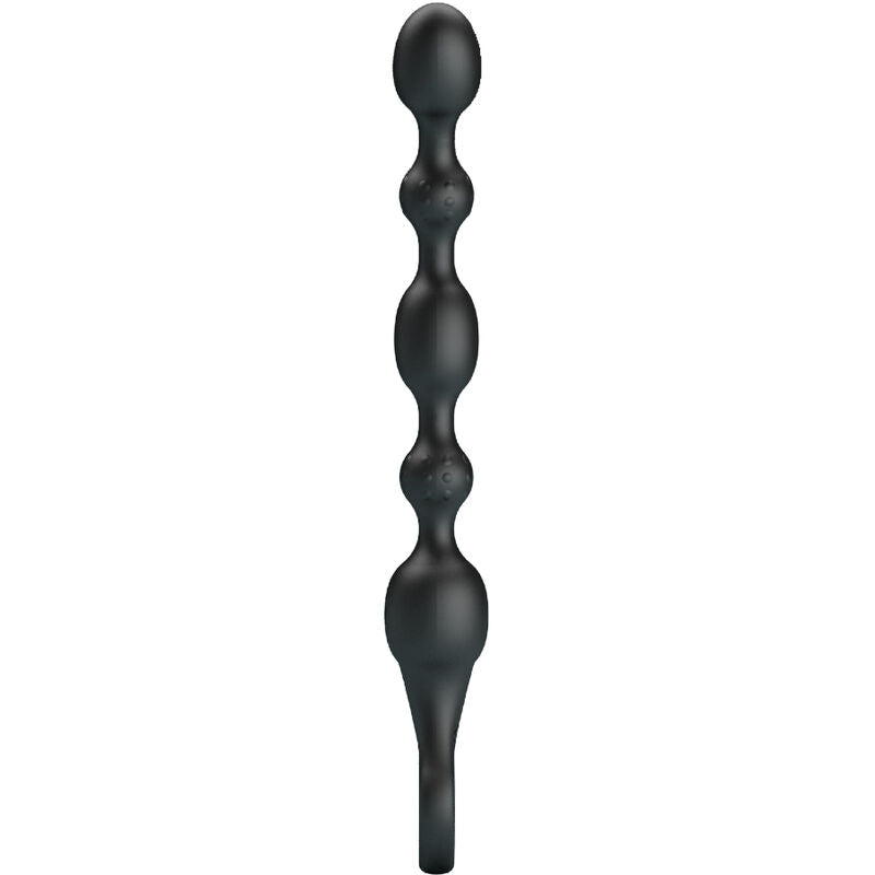 PRETTY LOVE - 10-FUNCTION RECHARGEABLE SILICONE ANAL BEADS