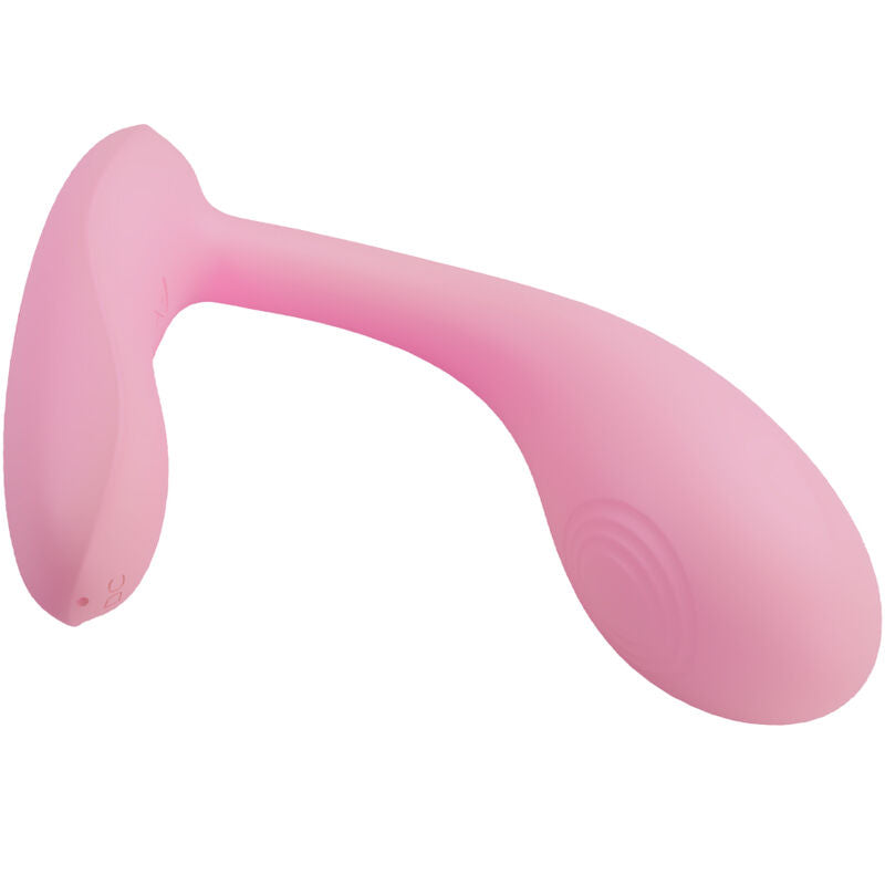 PRETTY LOVE - BAIRD G-SPOT APPLICATOR 12 RECHARGEABLE VIBRATIONS PINK