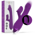INTENSE - IGGY UP & DOWN RECHARGEABLE MULTIFUNCTION VIBRATOR WITH CLITORAL STIMULATOR VIOLET