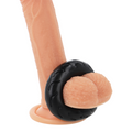 POWERING - SUPER FLEXIBLE AND DURABLE 5CM PENIS RING PR08 BLACK