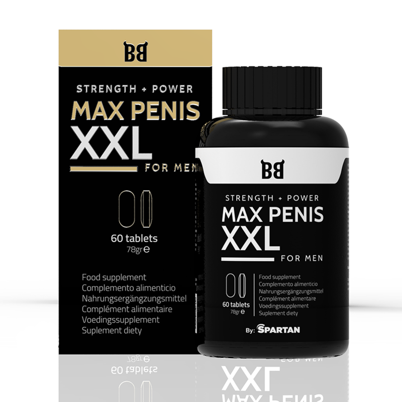 BLACK BULL - MAX PENIS XXL FORCE + POWER FOR MEN 60 TABLETS