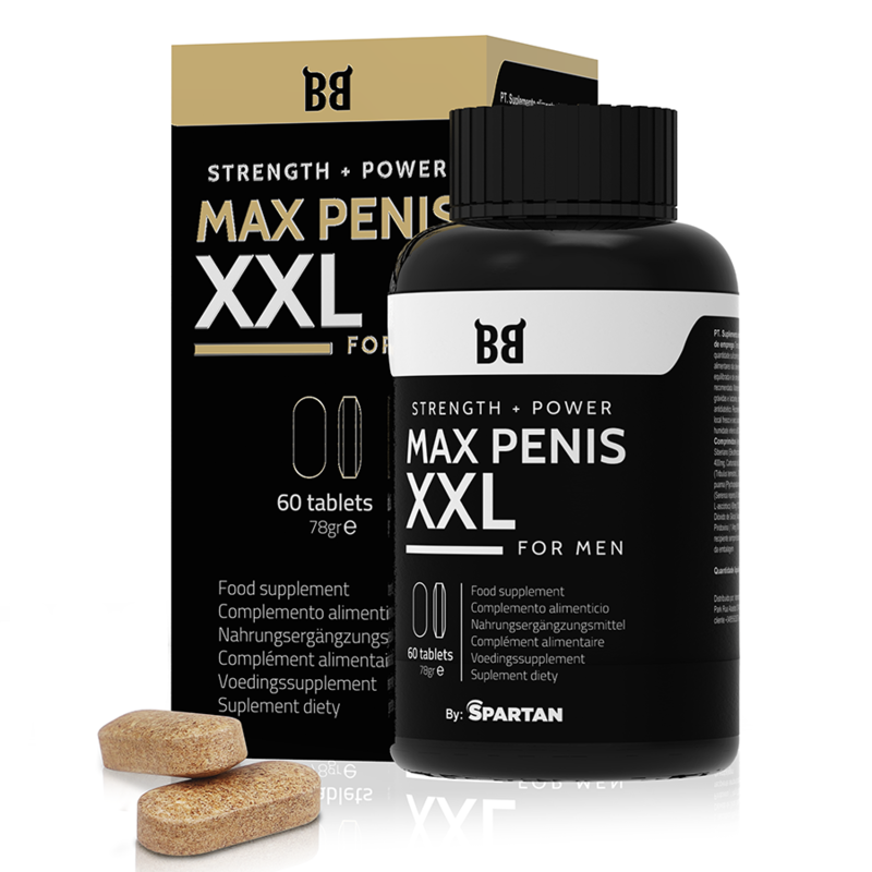 BLACK BULL - MAX PENIS XXL FORCE + POWER FOR MEN 60 TABLETS