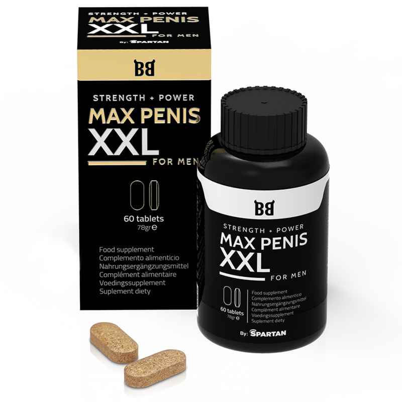 BLACK BULL - MAX PENIS XXL FORCE + POWER FOR MEN 60 TABLETS