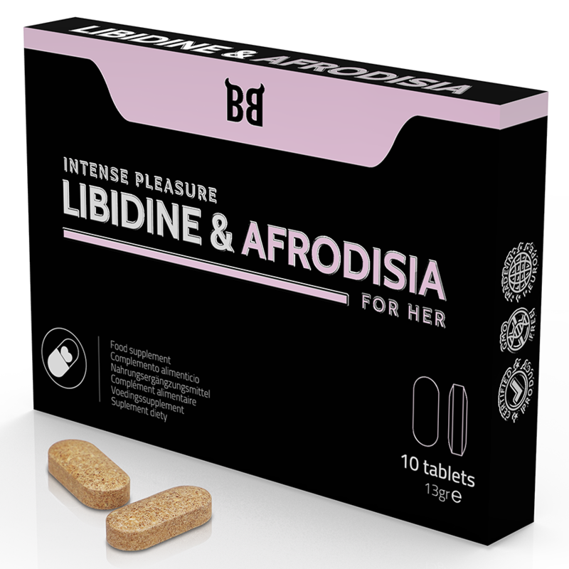 BLACK BULL - LIBIDINOUS & APHRODISIAC INTENSE PLEASURE FOR HER 10 TABLETS