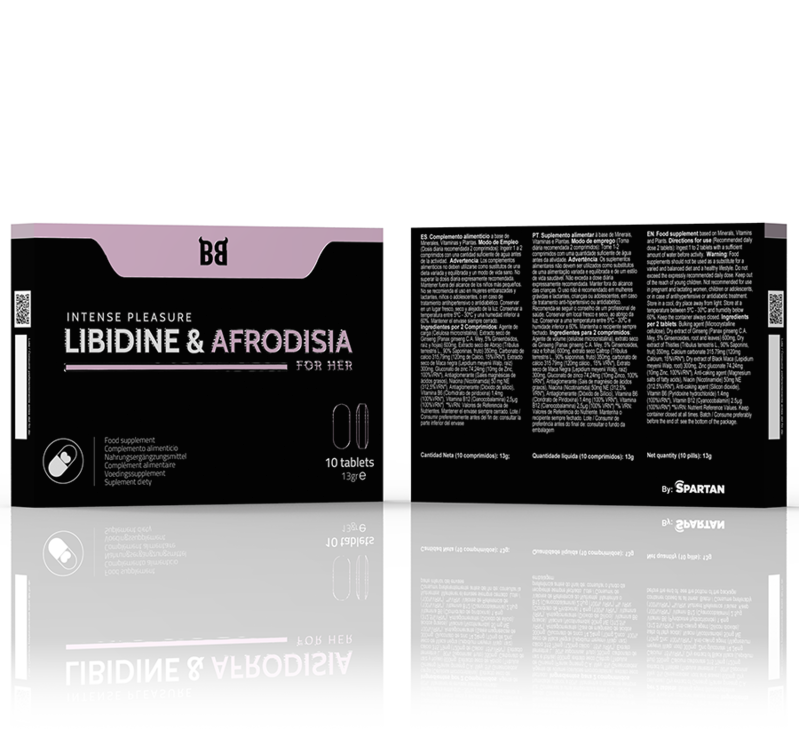 BLACK BULL - LIBIDINOUS & APHRODISIAC INTENSE PLEASURE FOR HER 10 TABLETS