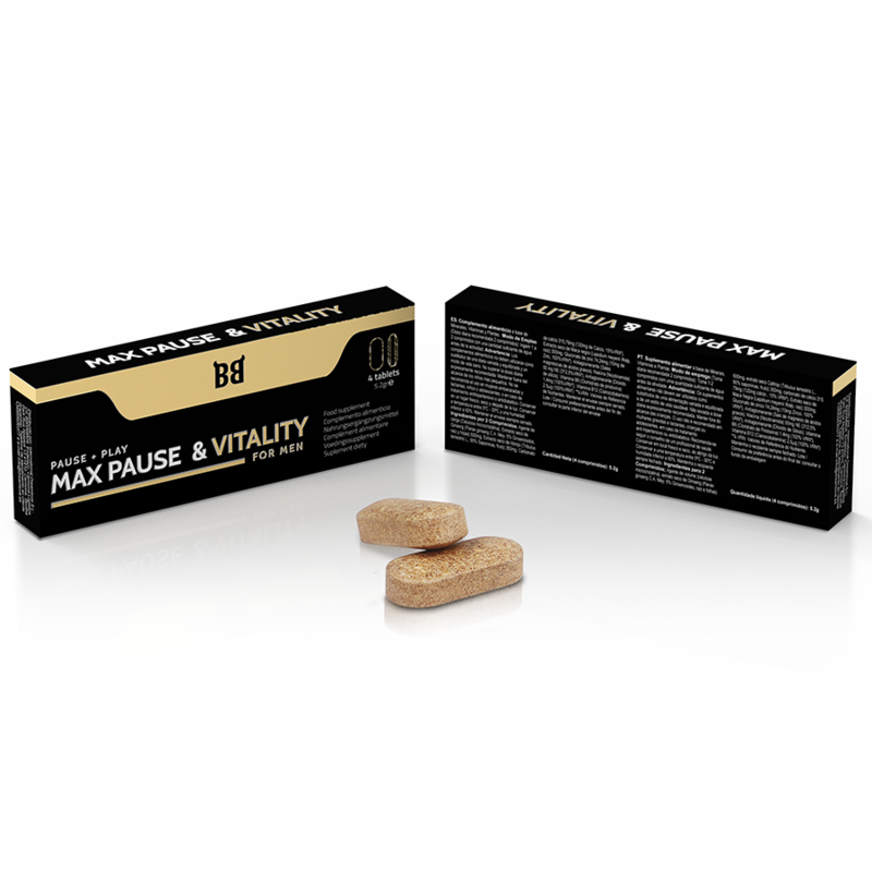 BLACK BULL - DELAY AND MAXIMUM VITALITY FOR MEN 4 CAPSULES