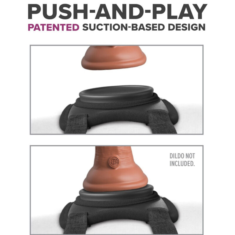 PIPEDREAMS - ABBRASIVE STRAP HARNESS BODY DOCK