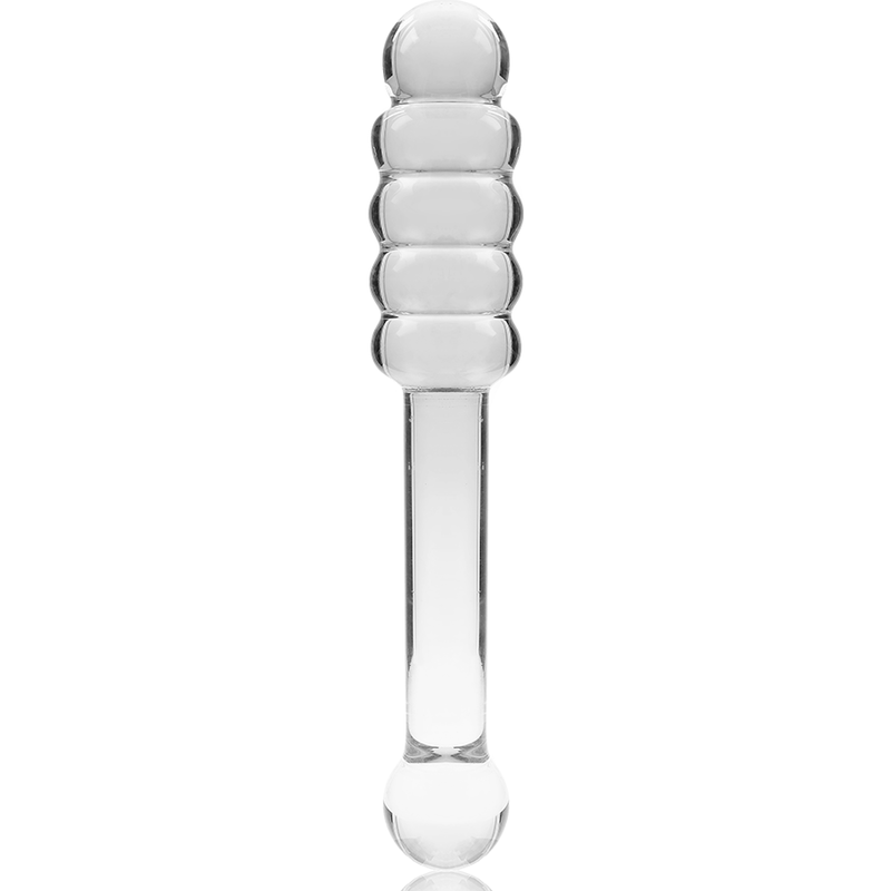 NEBULA SERIES BY IBIZA - MODEL 20 BOROSILICATE GLASS DILDO 20.5 CM -O- 3 CM