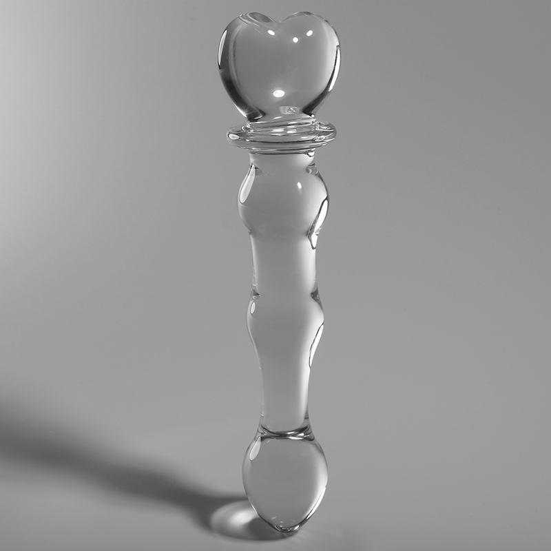 NEBULA SERIES BY IBIZA - MODEL 21 BOROSILICATE GLASS GODE CLEAR 20.5 CM -O- 3.5 CM