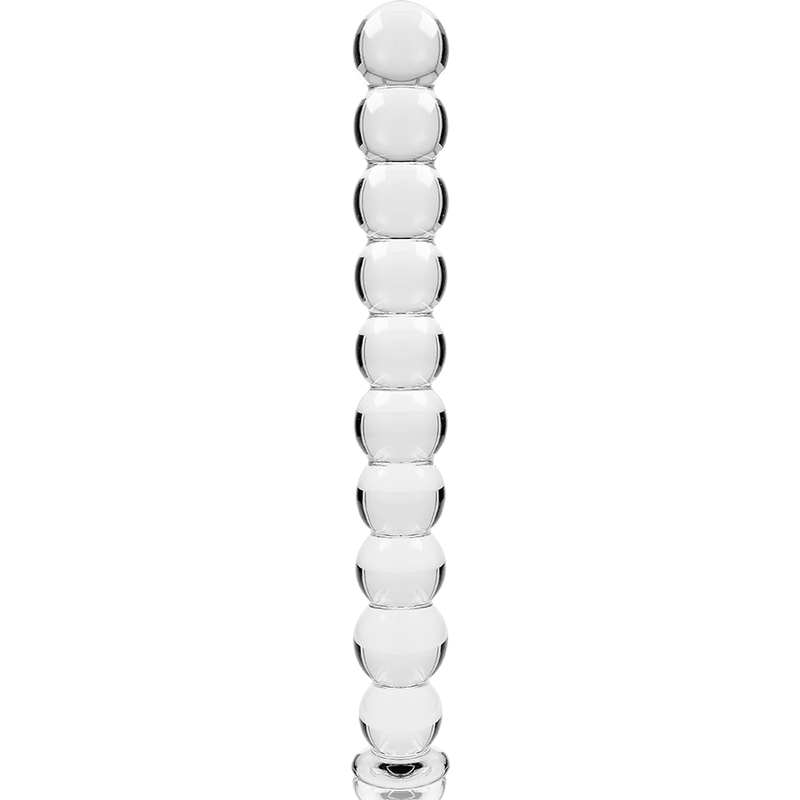 NEBULA SERIES BY IBIZA - 22 CLEAR BOROSILICATE GLASS GODE MODEL 21.5 CM -O- 2.5 CM