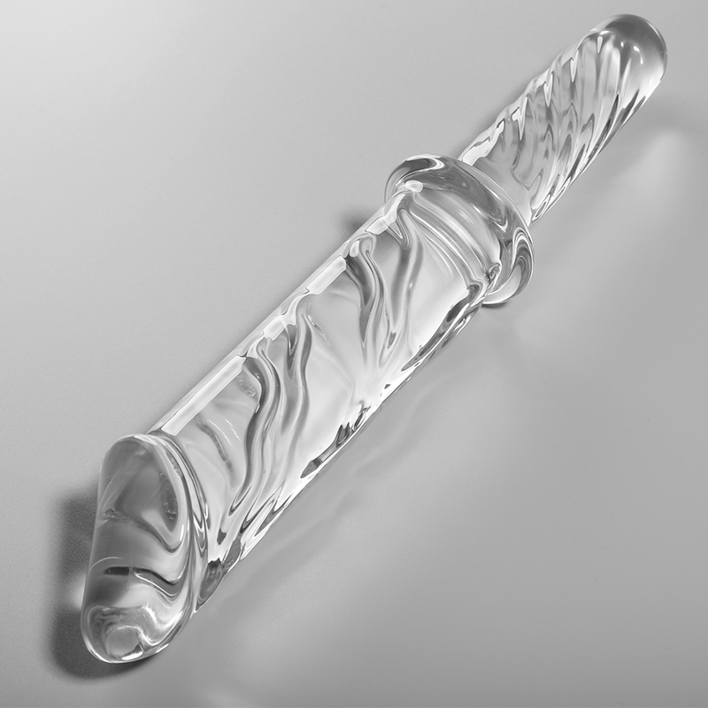 NEBULA SERIES BY IBIZA - MODEL 24 BOROSILICATE CLEAR GLASS GODE 28.5 CM -O- 5 CM