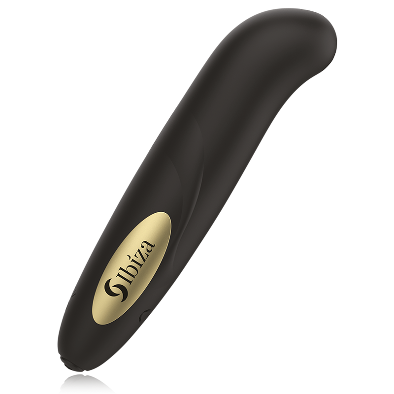 IBIZA - CLITORAL STIMULATOR USB CHARGER 10 VIBRATION MODES GOLD 13 X 2.9 CM