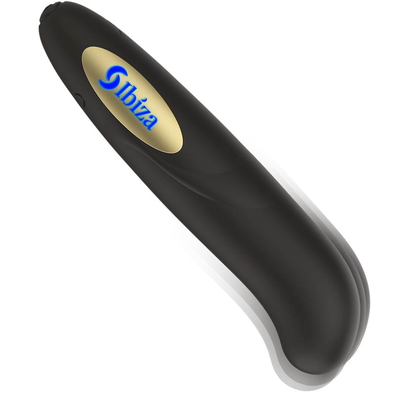 IBIZA - CLITORAL STIMULATOR USB CHARGER 10 VIBRATION MODES GOLD 13 X 2.9 CM