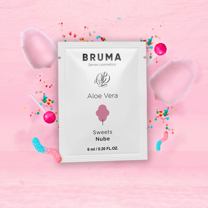 BRUMA - SLIDING GEL WITH ALOE VERA CANDY FLAVOR 6 ML