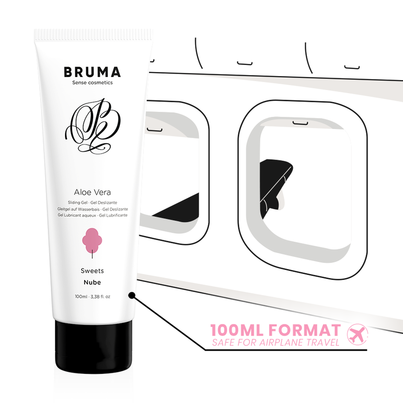 BRUMA - ALOE VERA GLIDING GEL CANDY FLAVOR 100 ML