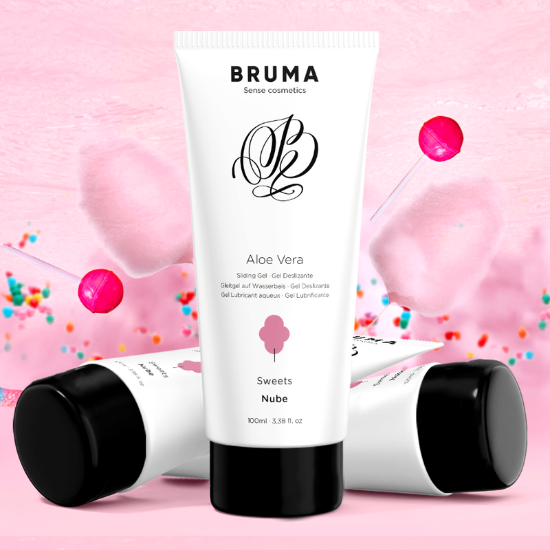 BRUMA - ALOE VERA GLIDING GEL CANDY FLAVOR 100 ML