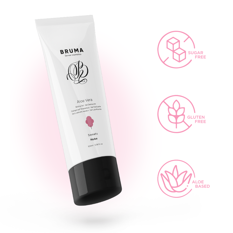 BRUMA - ALOE VERA GLIDING GEL CANDY FLAVOR 100 ML