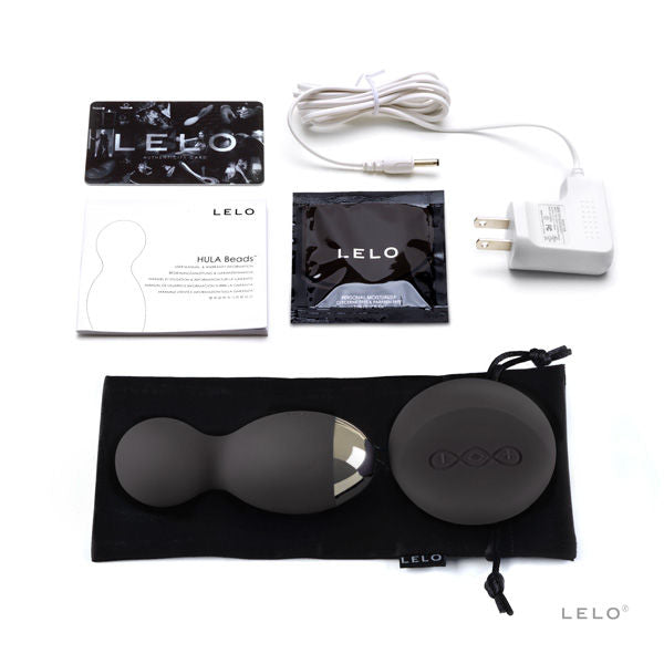 LELO - BLACK HULA BEADS BADGE