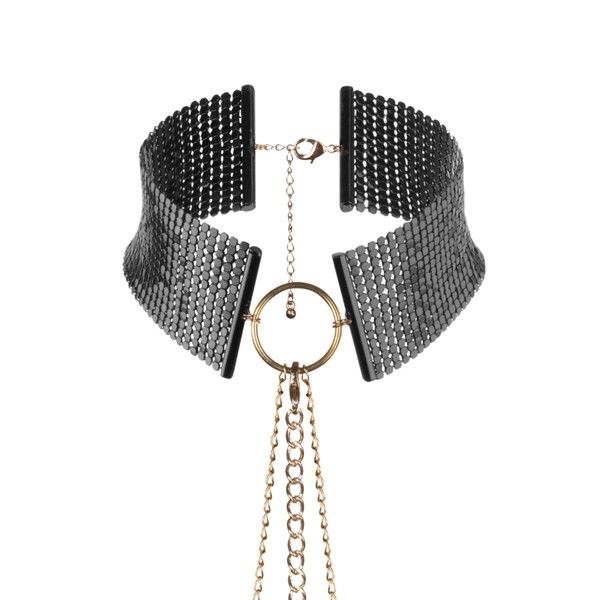 JEWELRY - METALLIC DESIRE BLACK METALLICIZED NECKLACE