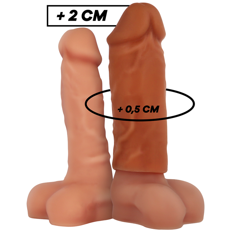 VIRILXL - LIQUID SILICONE BROWN PENIS EXTENSION V3