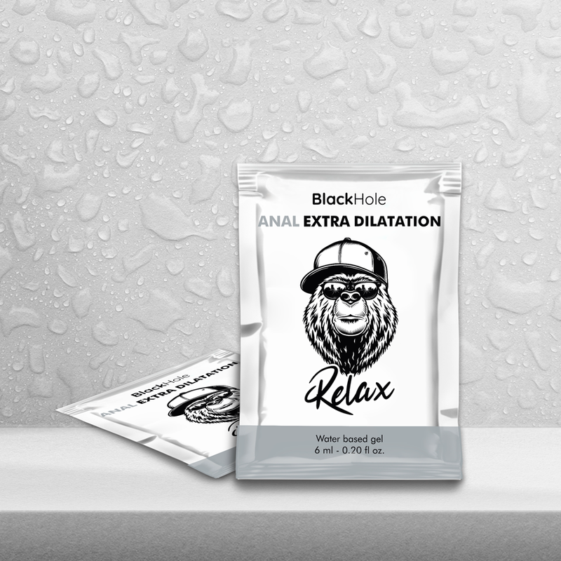 BLACK HOLE - WATER-BASED GEL EXTRA DILATION 6 ML SINGLE DOSE