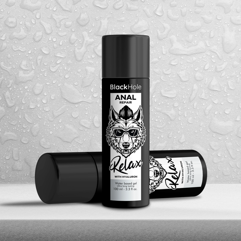 BLACK HOLE - WATER-BASED ANAL REPAIR RELAX WITH HYALURON 100 ML