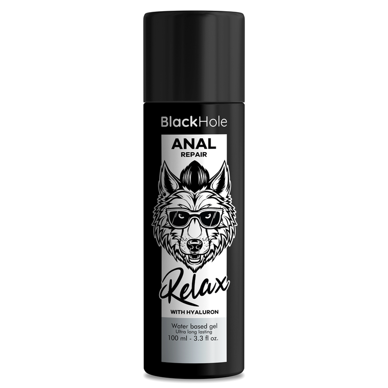 BLACK HOLE - WATER-BASED ANAL REPAIR RELAX WITH HYALURON 100 ML