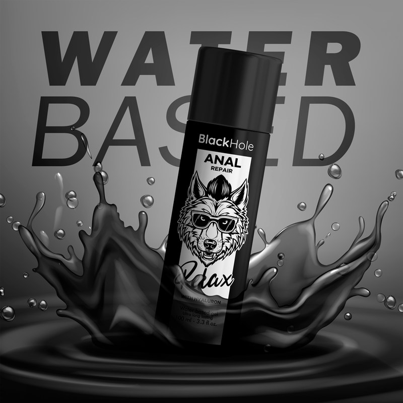 BLACK HOLE - WATER-BASED ANAL REPAIR RELAX WITH HYALURON 100 ML