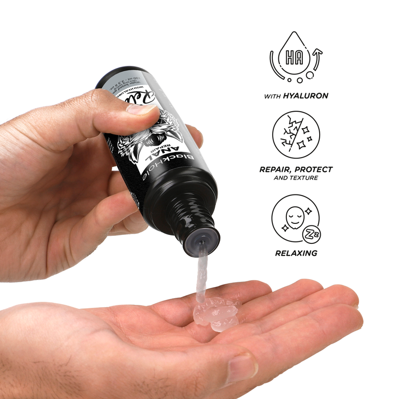 BLACK HOLE - WATER-BASED ANAL REPAIR RELAX WITH HYALURON 100 ML