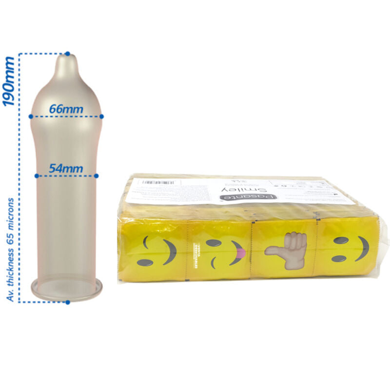 INTERN - SMILEY CONDOMS BAG 144 UNITS