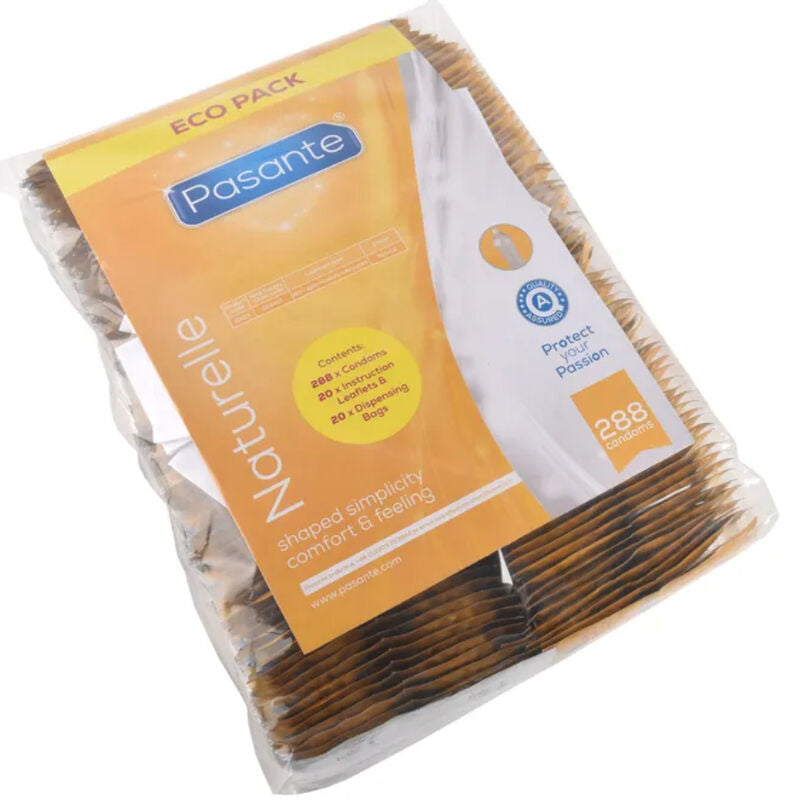 PASANTE - NATURAL ECO PACK CONDOMS BAG 288 UNITS