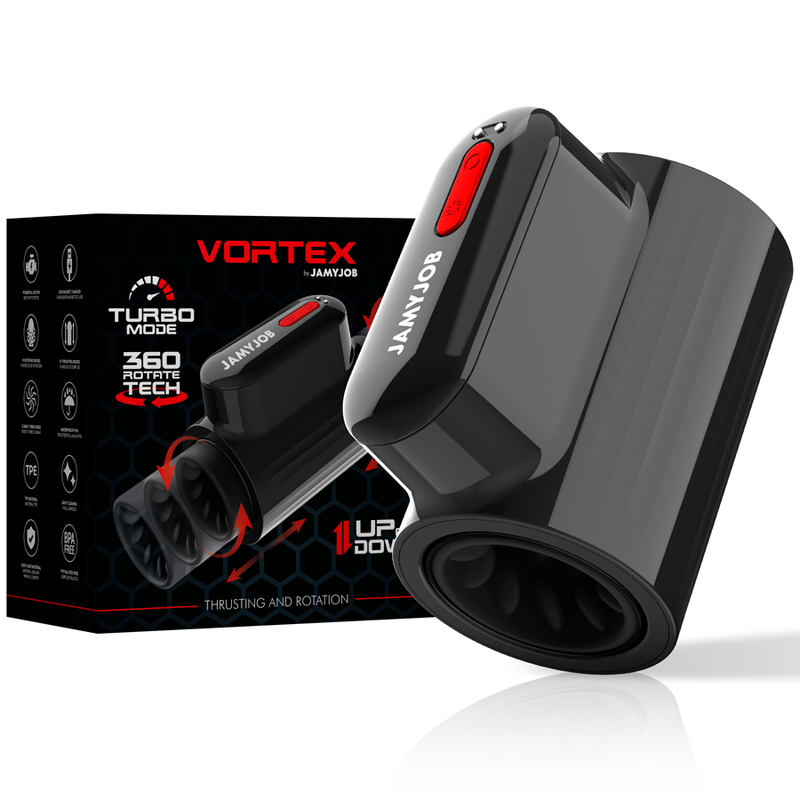 JAMYJOB - VORTEX AND ROTATION TECH TURBO MODE MASTURBATOR