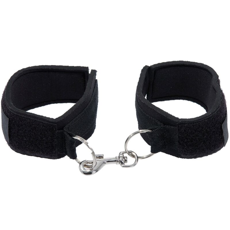 FETISH FANTASY SERIES - BLACK BEGINNER'S HANDCUFFS