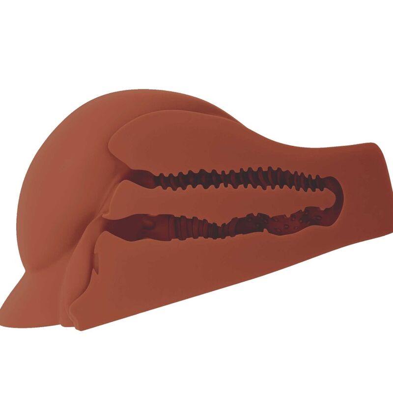 PDX PLUS - DOUBLE ENTRY BROWN MASTURBATOR PERFECT ASS XL