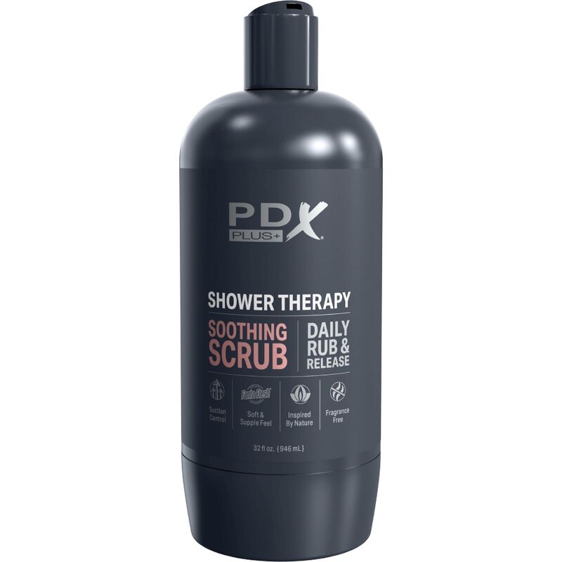 PDX PLUS - STROKER MASTURBATOR DISCREET BOTTLE DESIGN SOOTHING SCRUB SHAMPOO CANDY