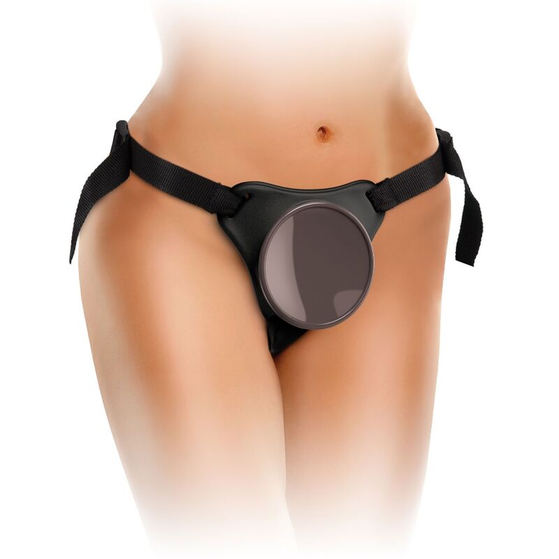 KING COCK - ELITE ADJUSTABLE COMFORTABLE HARNESS WITH 7" DILDO