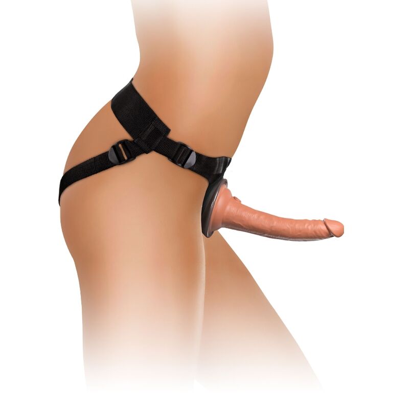 KING COCK - ELITE ADJUSTABLE COMFORTABLE HARNESS WITH 7" DILDO