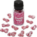 DIABLO PICANTE - CANDY SEXY JAR OF 12 STRAWBERRY-CHERRY FLAVORED GUMMIES