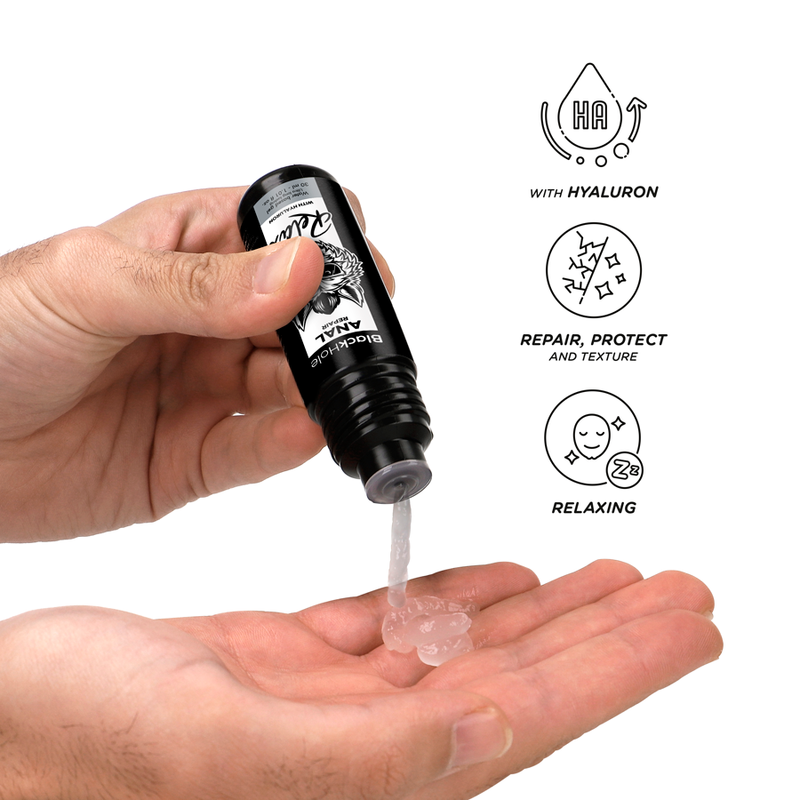 BLACK HOLE - ANAL REPAIR RELAX WATER-BASED WITH HYALURON 30 ML