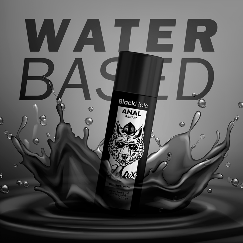 BLACK HOLE - ANAL REPAIR RELAX WATER-BASED WITH HYALURON 30 ML