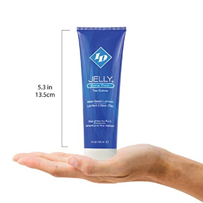 ID JELLY - EXTRA THICK WATER-BASED LUBRICANT TRAVEL TUBE 120ML